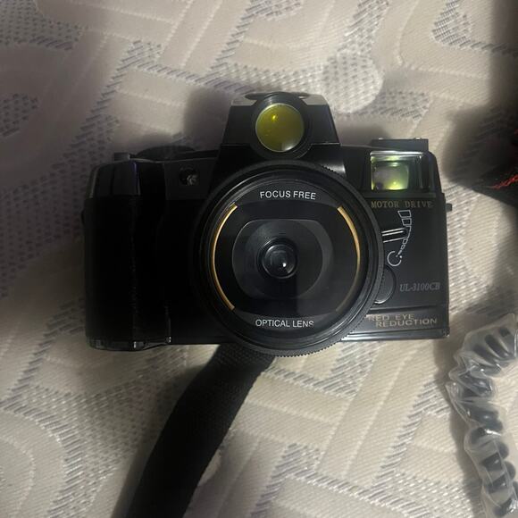 Canon UL-3100CB Film Camera with Accessories Flash Untested EUC - Picture 1 of 4